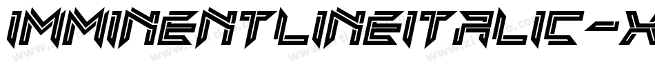 ImminentLineItalic-x37MO字体转换