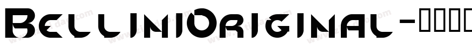BelliniOriginal字体转换