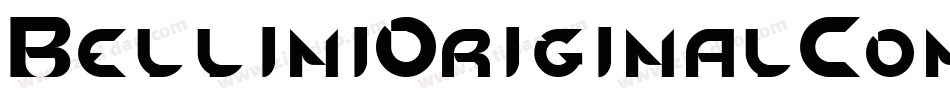 BelliniOriginalCondensed字体转换