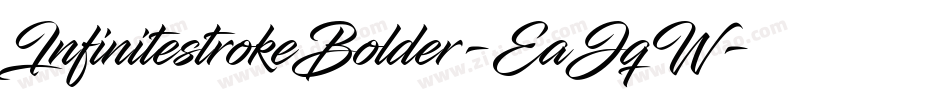 InfinitestrokeBolder-EaJqW字体转换