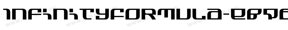InfinityFormula-eBq6字体转换