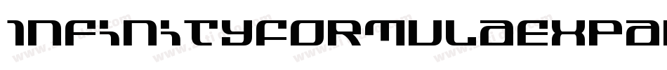 InfinityFormulaExpanded-Ar6L字体转换 InfinityFormulaExpanded-Ar6L字体转换