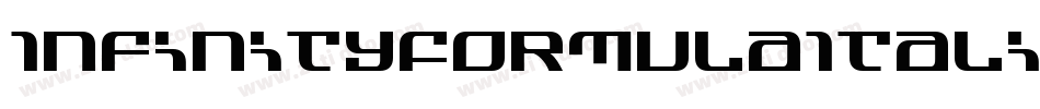 InfinityFormulaItalic-zaA0字体转换 InfinityFormulaItalic-zaA0字体转换