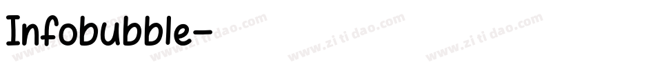 Infobubble字体转换