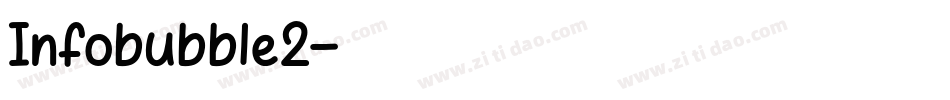 Infobubble2字体转换