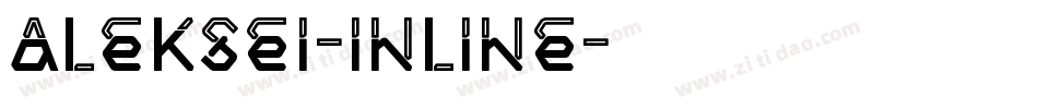 Aleksei-Inline字体转换