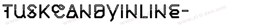 TuskcandyInline字体转换