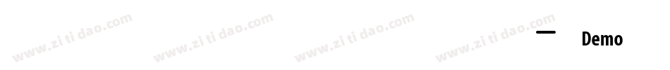 GritstomperDemoRegular-x3xdV字体转换