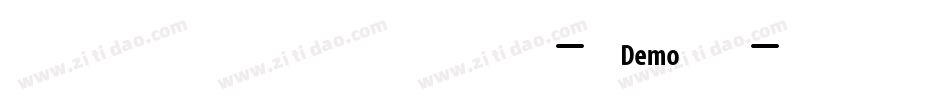 PlutozaxDemoFont-y5OY字体转换