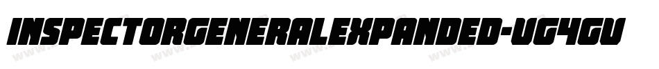 InspectorGeneralExpanded-VG4gV字体转换