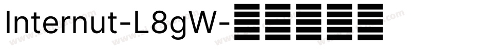 Internut-L8gW字体转换
