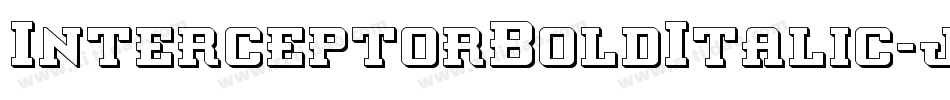 InterceptorBoldItalic-jKX0字体转换 InterceptorBoldItalic-jKX0字体转换
