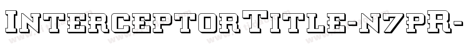 InterceptorTitle-n7pR字体转换