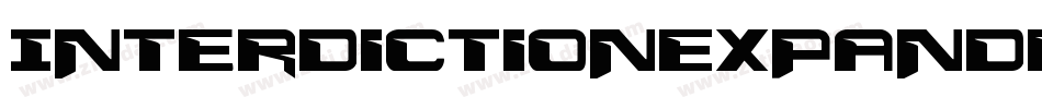 InterdictionExpanded-roRA字体转换