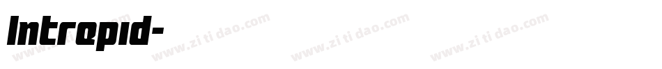 Intrepid字体转换