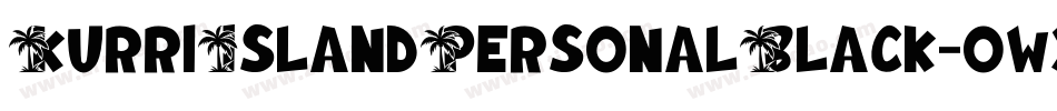 KurriIslandPersonalBlack-owxPB字体转换
