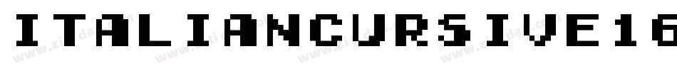 ItalianCursive16ThC-jLzv字体转换