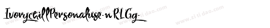 IvorychillPersonaluse-nRLGg字体转换