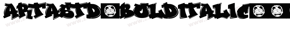 ArtaStd-BoldItalic字体转换