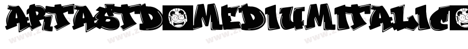 ArtaStd-MediumItalic字体转换