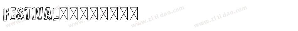 Festival-2字体转换