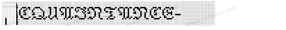 ACQUAINTANCE字体转换