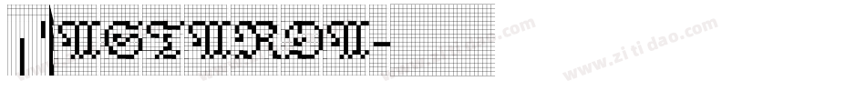 BASTARDA字体转换