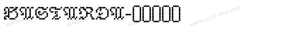 BASTARDA字体转换
