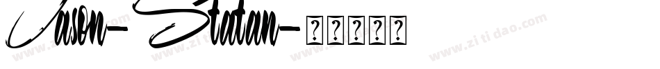 Jason-Statan字体转换