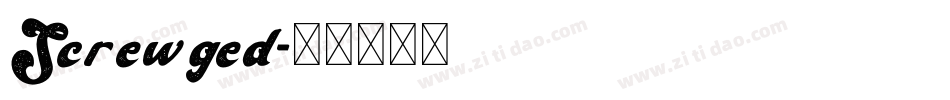 Screwged字体转换