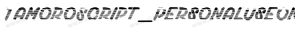 TamoroScript_PersonalUseOnly字体转换