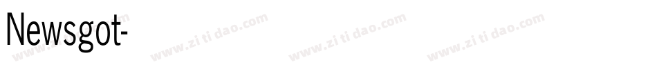 Newsgot字体转换