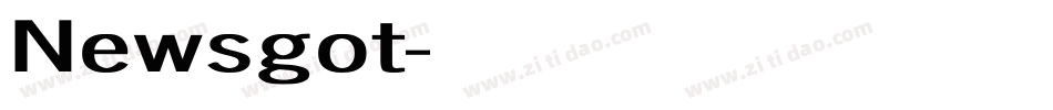 Newsgot字体转换