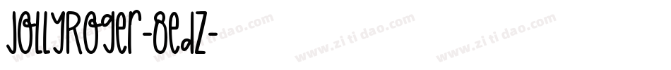 JollyRoger-8edz字体转换