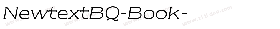 NewtextBQ-Book字体转换