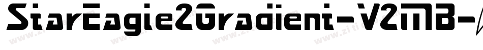 StarEagle2Gradient-V2MB字体转换
