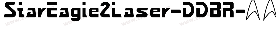 StarEagle2Laser-DDBR字体转换