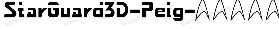 StarGuard3D-Pelg字体转换