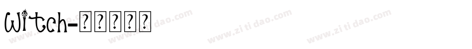 Witch字体转换