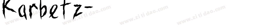 Karbetz字体转换