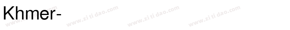 Khmer字体转换