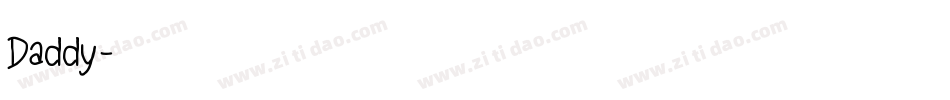 Daddy字体转换