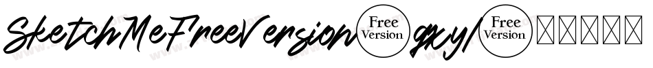 SketchMeFreeVersion-qxyl字体转换