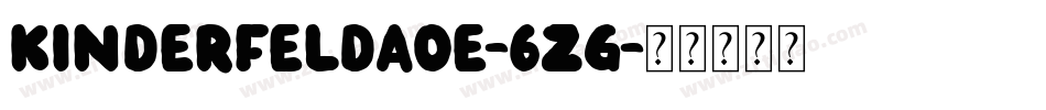 KinderfeldAoe-6zg字体转换