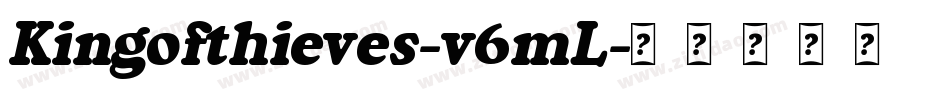 Kingofthieves-v6mL字体转换