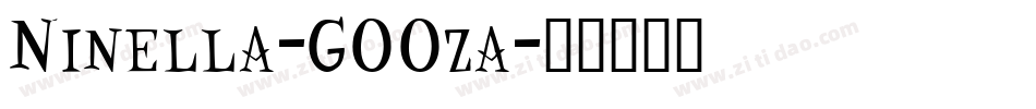 Ninella-GOOza字体转换