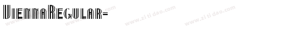 ViennaRegular字体转换