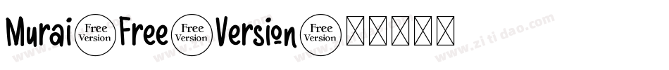 Murai-Free-Version字体转换