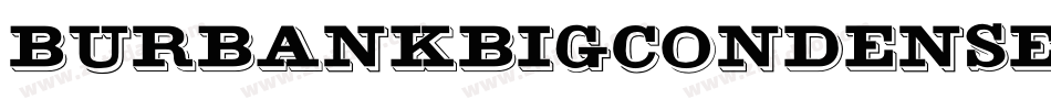 BurbankBigCondensed-Light字体转换