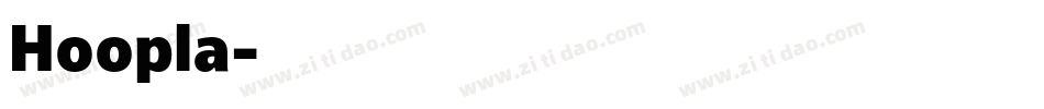 Hoopla字体转换